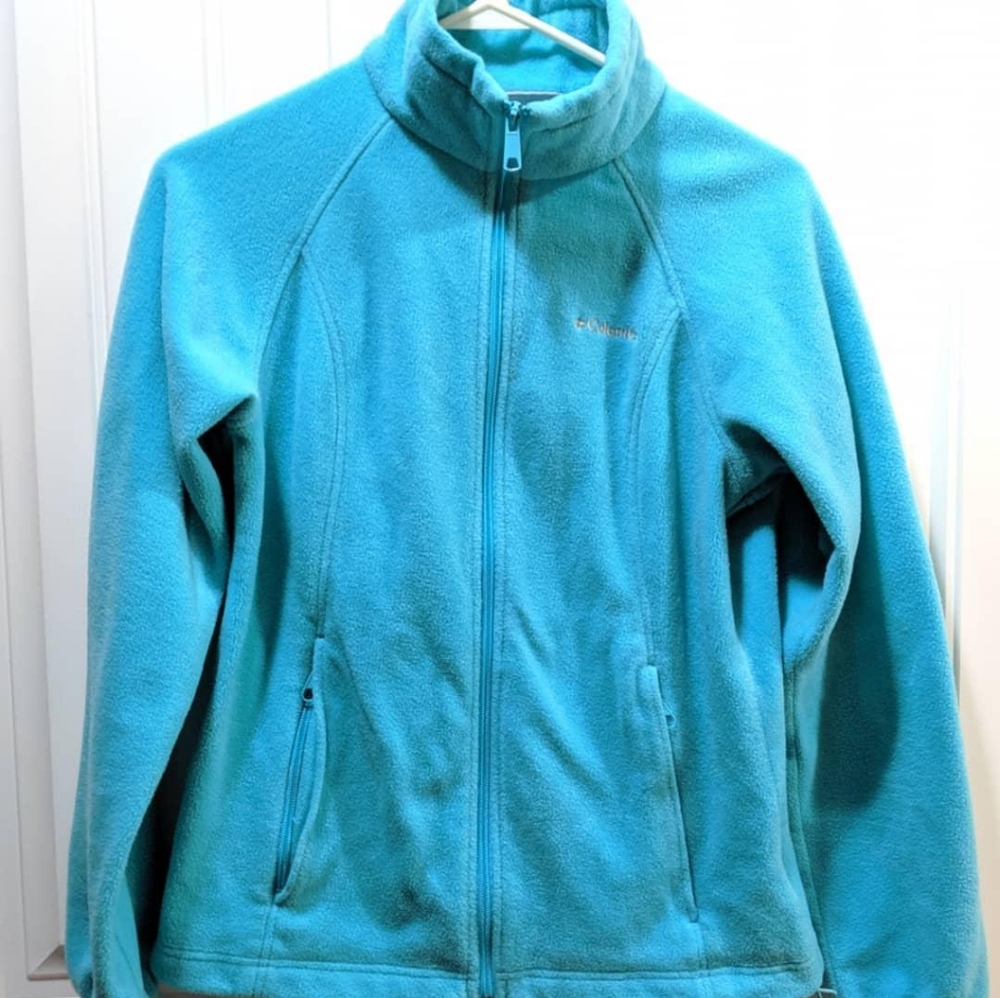 Columbia fleece zip up jacket